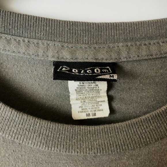 00s Vintage Volcom T Shirt Stone Classic Surf Active Graphic Tee Short Sleeve - Picture 3 of 12